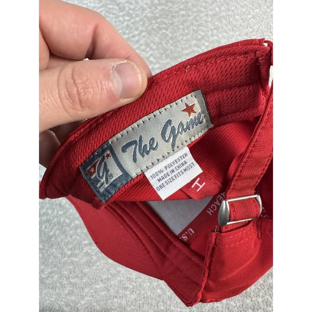 2019 U.S. Open Pebble Beach Hat Cap Strap Back Mens One Size Red‎ Golf The Game